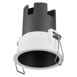 LEDVANCE LED-Einbaustrahler 5W EVG 1LED Spot Twist 70mm 5W 4000K White Blac ws