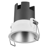 LEDVANCE LED-Einbaustrahler 5W EVG 1LED Spot Twist 70mm 5W 4000K White Silv ws