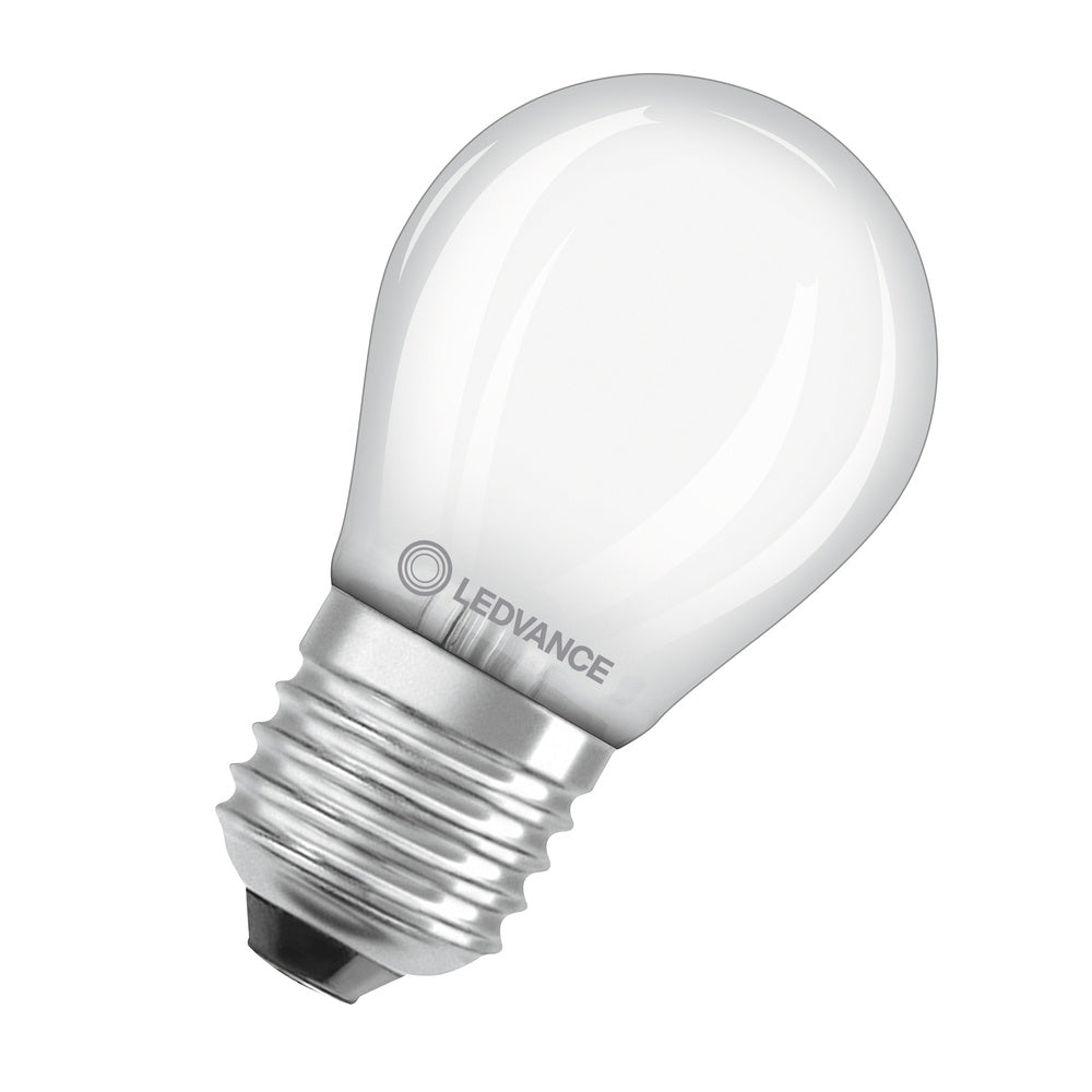 LEDVANCE LED-Lampe FM E27 1,2W 4000K ws LED Classic P 25 Fil EE A S 1.2W 84 255l