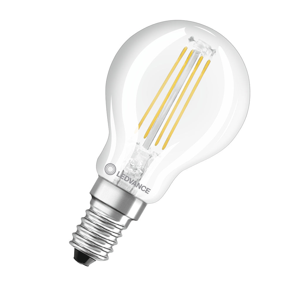 LEDVANCE LED-Lampe FM E14 4W 2700K ws E LED Classic P 40 Filament V 4W 827 470lm