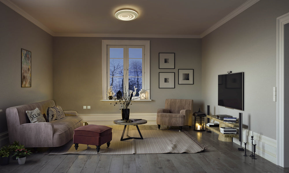 LEDVANCE LED-Anbauleuchte 42W 3000K ws Orbis Spiral Round 505mm 42W White 2400l