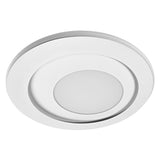 LEDVANCE LED-Anbauleuchte 27W 3000K ws Orbis Spiral Round 400mm 27W White 1600l
