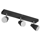 LEDVANCE LED-Anbauleuchte 4,3W 2700K sw LED Spot Pear 3 x 4.3W 2700K GU10 630lm