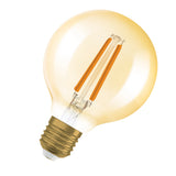 OSRAM LED-Kugellampe FM E27 G80 7,2W go Vintage 1906 Globe 80 60 Fil DIM 7. 2400