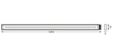 LEDVANCE LED-Lichtband 4,8W/m ws 3000K Flex COB IP44 5M 3000K IP44 AC 220-240V
