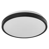 LEDVANCE LED-Anbauleuchte 16W 3000K sw Orbis London 280 mm 16W 830 BK 1000lm