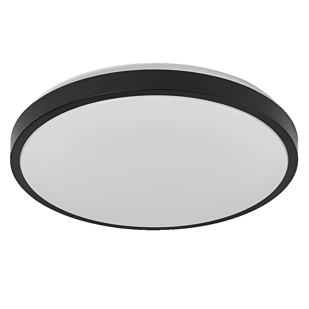 LEDVANCE LED-Anbauleuchte 36W 3000K sw Orbis London 480 mm 36W 830 BK 2200lm