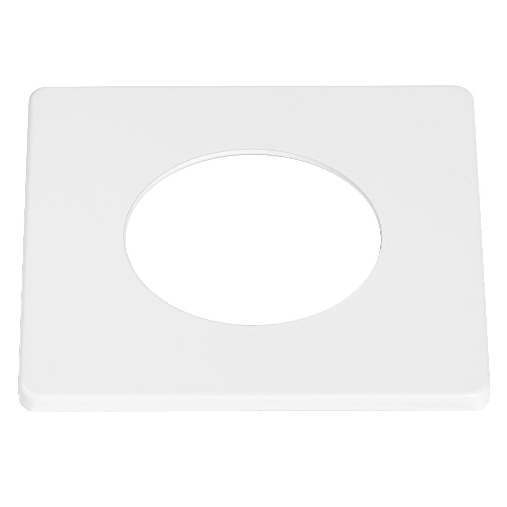 LEDVANCE Dekorelement ws Alu 81,5mm SP CBO RING FIX SQUARE WT H3,7mm
