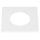 LEDVANCE Dekorelement ws Alu 81,5mm SP CBO RING FIX SQUARE WT H3,7mm