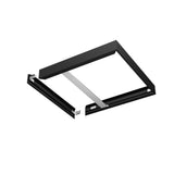 LEDVANCE Einbaurahmen sw Alu L600mm PANEL 600 SURFACE MOUNT KIT H75 BK B600m