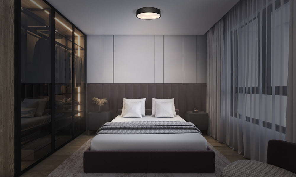 LEDVANCE LED-Anbauleuchte 10W sw Orbis Paris 480 mm 3XE27 BK