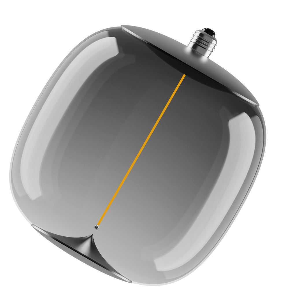 OSRAM LED-Kugellampe FM E27 4W 1800K ws 1906 Big Oval 10 Fil Mag 4W 818 Smo 100l