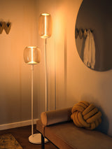 LEDVANCE LED-Stehleuchte 80W direkt bg Decor Stick Floor Beige 2XE27 m.Schalt