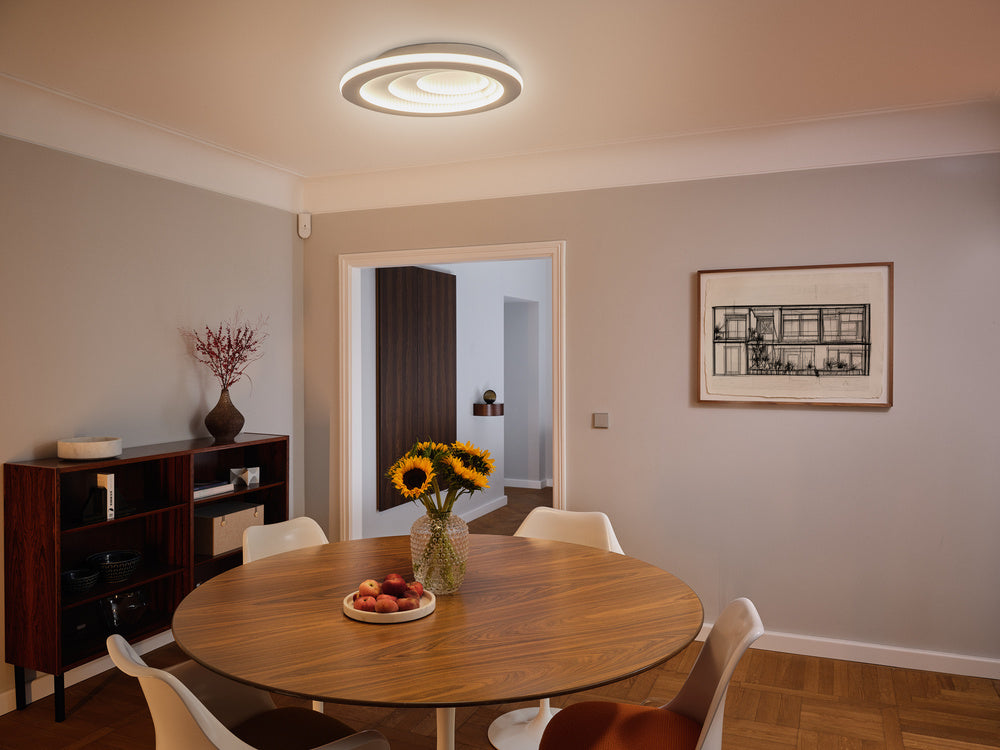 LEDVANCE LED-Anbauleuchte 42W 3000K ws Orbis Spiral Round 505mm 42W White 2300l