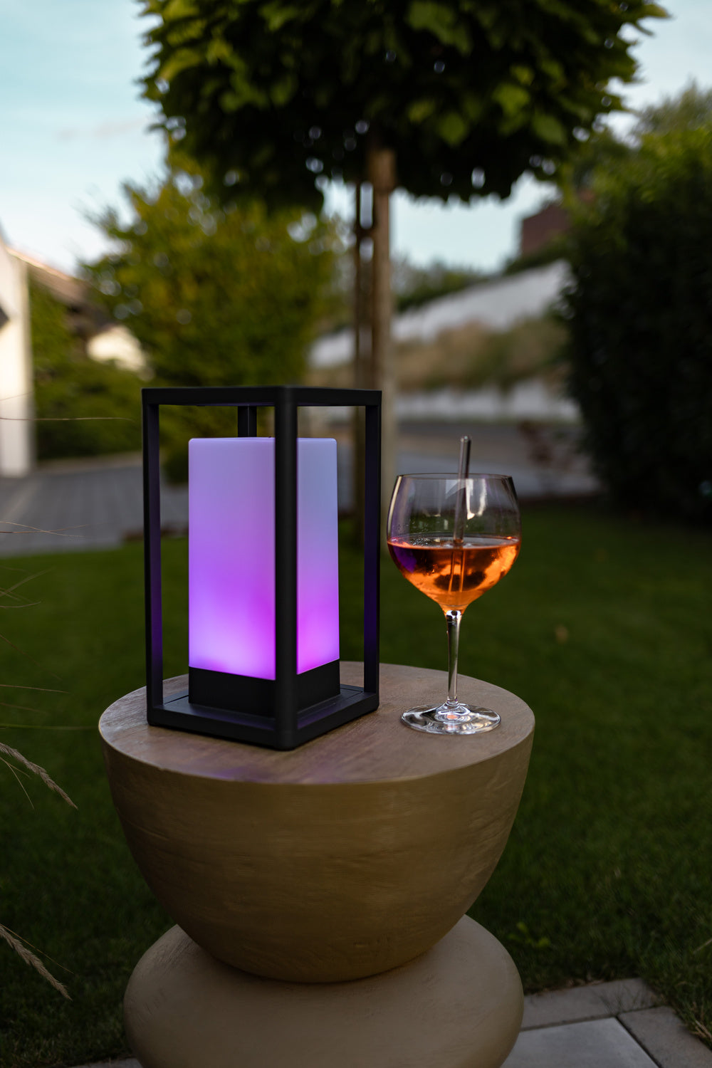 LEDVANCE LED-Wohnraumleuchte 5W 3000K sw SMART+ Wifi Table Frame MAX Powerba 270l