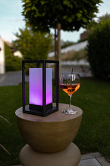 LEDVANCE LED-Wohnraumleuchte 5W 3000K sw SMART+ Wifi Table Frame MAX Powerba 270l