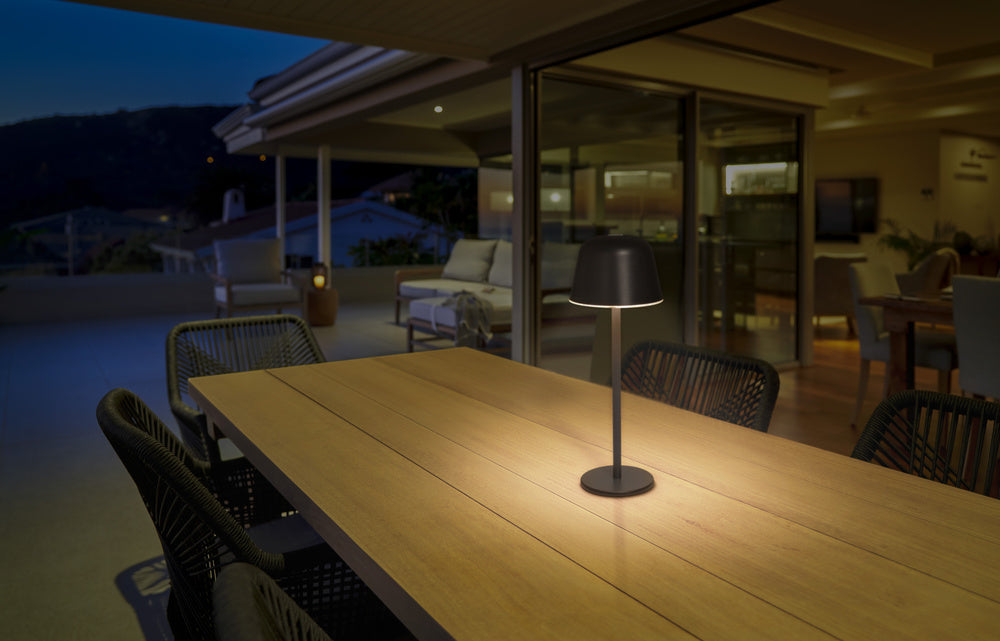 LEDVANCE LED-Tischleuchte 2,5W 200lm gr Endura Style Table CCT USB Dark Gra 2700