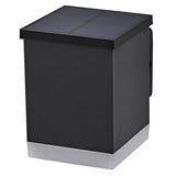 LEDVANCE LED-Wandanbauleuchte 0,5W 3000K Endura Style Solar Wall Quadro Dark 50lm
