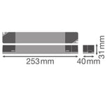 LEDVANCE LED-Trafo 120W 24V IP20 Kstgeh DR-V -120/220-240/24 stat 253x40x31mm