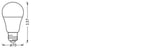 LEDVANCE LED-Lampe E27 A100 14W ws F dim SMART+ MATTER Cla A100 14W 827 - 86 2700