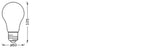 LEDVANCE LED-Lampe FM E27 A40 4,8W ws F SMART+ MATTER Fil Cla A40 4.8W 827 2700-