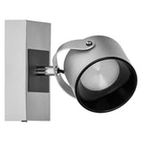 LEDVANCE LED-Wandanbauleuchte 5,8W 3000K Decor Spot Jupiter Silver 1 Spot 185lm