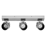 LEDVANCE LED-Deckenanbauleuchte 16,5W si Decor Spot Jupiter Silver 3 Spot 3000K