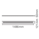 LEDVANCE Reflektor ws sym direkt mt ST TRUSYS FLEX T5 TRACK REFLECTOR VW Reflek