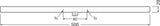 OSRAM LED-Linienlampe S14d 4,7W 2700K ws LEDinestra 50CM 40 190° DIM 4.7W 92 470l