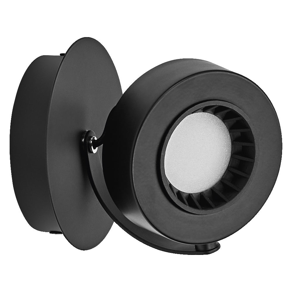LEDVANCE LED-Wandanbauleuchte 5,5W 3000K Decor Spot Venus Black 1 Spot 210lm sw