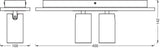 LEDVANCE LED-Anbauleuchte 6,8W 2700K ws Decor Spot Mercury GU10 White 2x3.4 460l