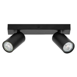 LEDVANCE LED-Anbauleuchte 6,8W 2700K sw LED Spot Octagon GU10 Black 2x3.4W 460lm