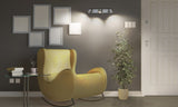 LEDVANCE LED-Deckenanbauleuchte 16,5W si Decor Spot Jupiter Silver 3 Spot 3000K