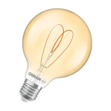 OSRAM LED-Kugellampe FM E27 G95 4,9W go 1906 Globe 95 40 Heart Fil DIM 4.9W 2200