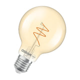 OSRAM LED-Kugellampe FM E27 G80 4,9W go 1906 Globe 80 40 Spiral Fil DIM 4.9 2200