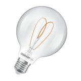 OSRAM LED-Kugellampe FM E27 G95 7,2W ws 1906 Globe 95 60 Heart Fil DIM 7.2W 2700