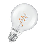 OSRAM LED-Kugellampe FM E27 G80 4,6W ws 1906 Globe 80 40 Spiral Fil DIM 4.6 2700