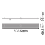 LEDVANCE Kupplung/Verbinder ger ws 8p TRUSYS FLEX SENSOR TRACK 600 8P WT 598,5