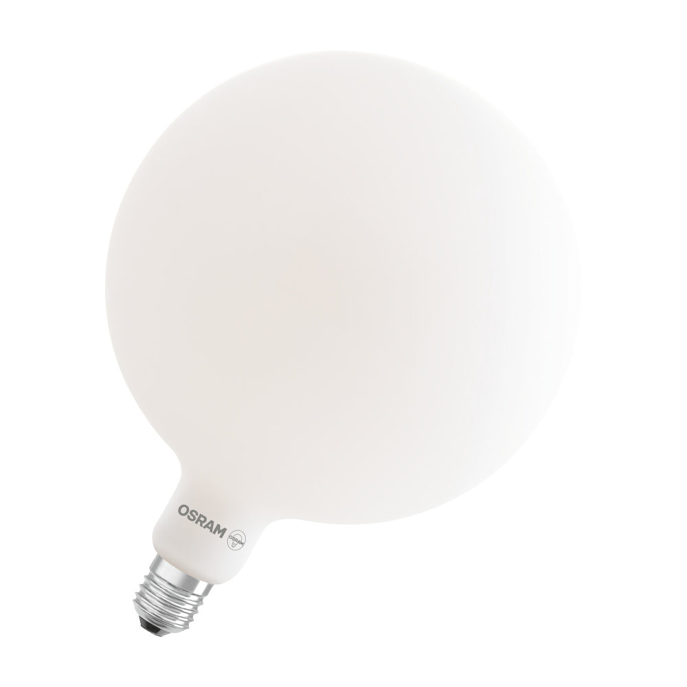 OSRAM LED-Kugellampe FM E27 7,3W 2700K E 1906 Big Globe 200 60 DIM 7.3W 827 ws