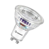 LEDVANCE LED-Reflektorlampe GU10 PAR16 A LED PAR16 50 36° EE A S 2W 827 GU10 PAR1