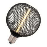 OSRAM LED-Kugellampe FM E27 G125 3,5W go DECOR LED STRAW FIL GLOBE 125 BLACK 1800