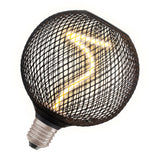 OSRAM LED-Kugellampe FM E27 G125 3,5W go DECOR LED SPIRAL FIL GLOBE 125 BLAC 1800