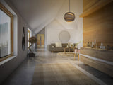 OSRAM-LEDVANCE LED-Pendelleuchte 1LED br Decor Cardboard Ball Pendant E27 Br E27