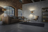 OSRAM-LEDVANCE LED-Stehleuchte 50W br Decor Cardboard Square Floor E27 Br dire