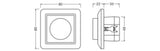 LEDVANCE Steuergerät 3,7W IP20 MANUAL CU SELECT DALI-2 EXCHANGEABL