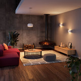 LEDVANCE LED-Wandanbauleuchte 60W ws Decor Plaster Band Flat Wall 290 1X