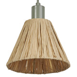 OSRAM-LEDVANCE LED-Pendelleuchte 1LED br Decor Raffia Pendant 1XE27 Green E27