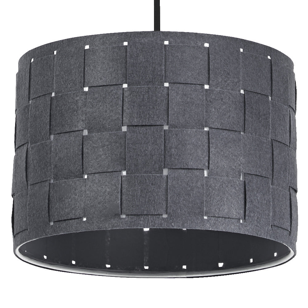 OSRAM-LEDVANCE LED-Pendelleuchte 1LED sw Decor Felt Weaving Pendant 280 mm E E27