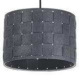 OSRAM-LEDVANCE LED-Pendelleuchte 1LED sw Decor Felt Weaving Pendant 280 mm E E27