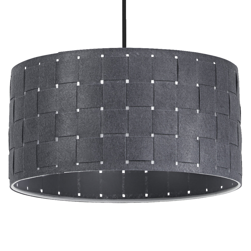 OSRAM-LEDVANCE LED-Pendelleuchte 1LED sw Decor Felt Weaving Pendant 380 mm E E27